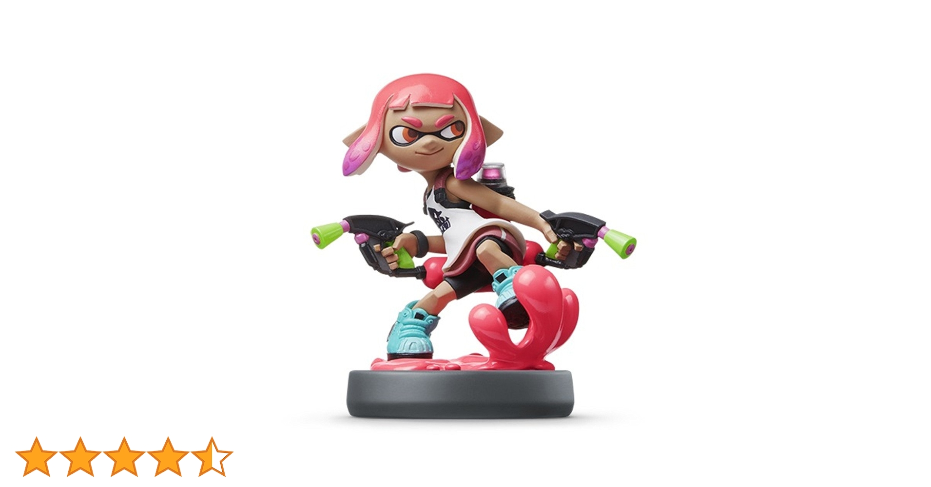 【即発送】スプラトゥーン アミーボセット テンタクルズ+ガール(ネオンピンク) 任天堂（Nintendo） 【新品】amiibo ガール【ネオンピンク】(スプラ